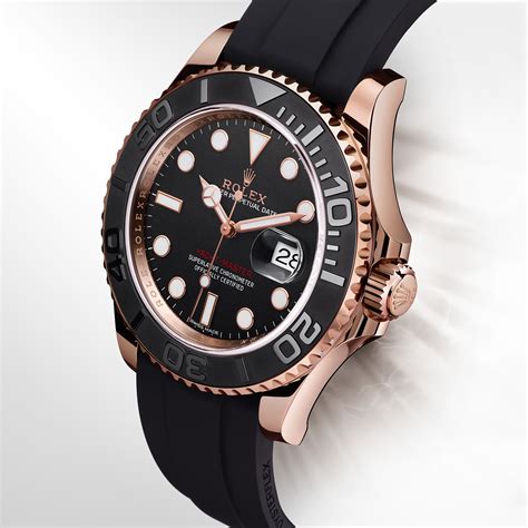 rolex yacht master everose oysterflex|Rolex rose gold yacht master 40mm.